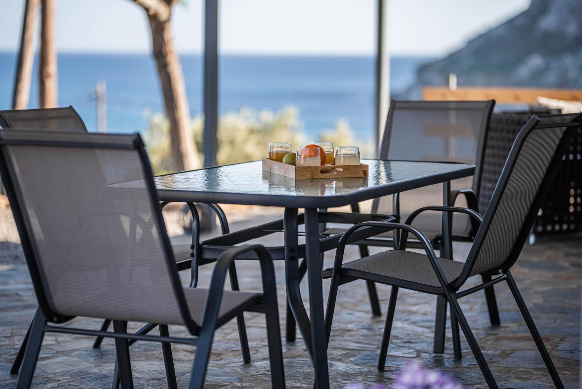 Aegean Sunrise View Villa อาร์คานเยโลส ภายนอก รูปภาพ