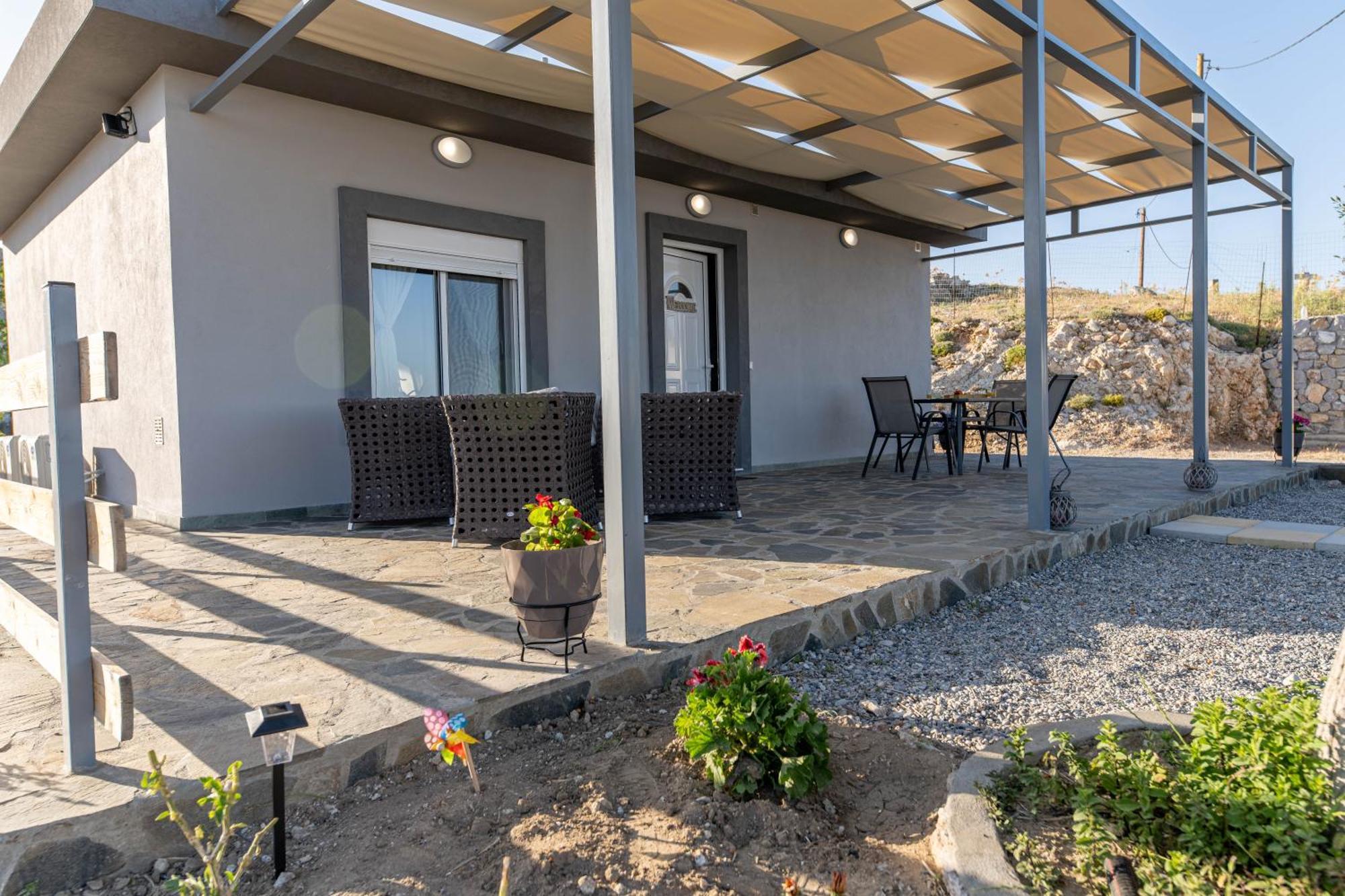 Aegean Sunrise View Villa อาร์คานเยโลส ภายนอก รูปภาพ